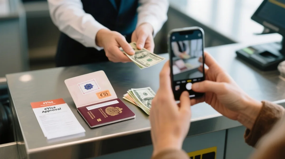 How to Pay the Mauritania eVisa Fee on Arrival - Exact Cash in EUR or USD