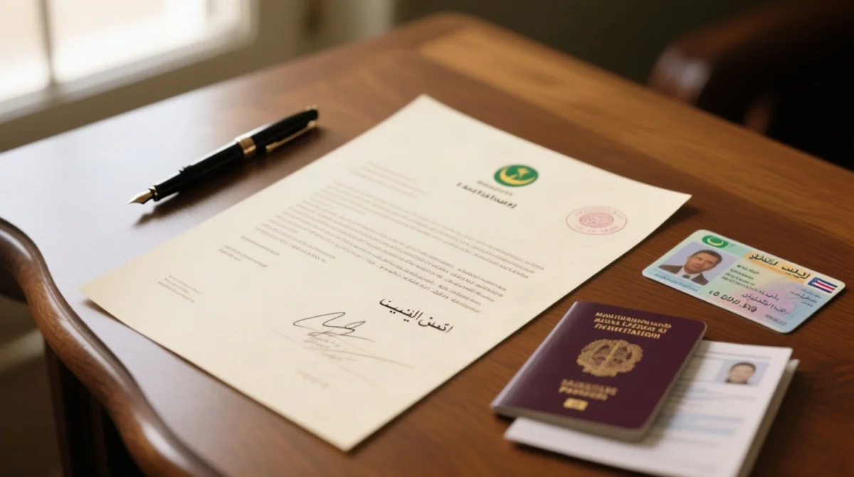 Required Host Details and Format for the Mauritania eVisa Letter of Invitation